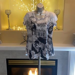 Women’s New Orleans Bourbon Street blingy top